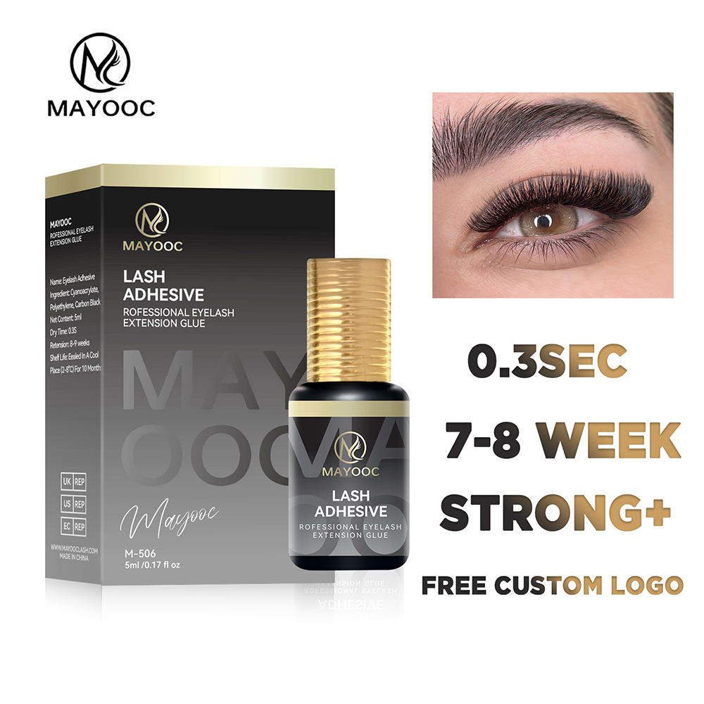 Eyelash Extension Logo - MAYOOC 0,3 sec wimperverlengingslijm sneldrogend individuele