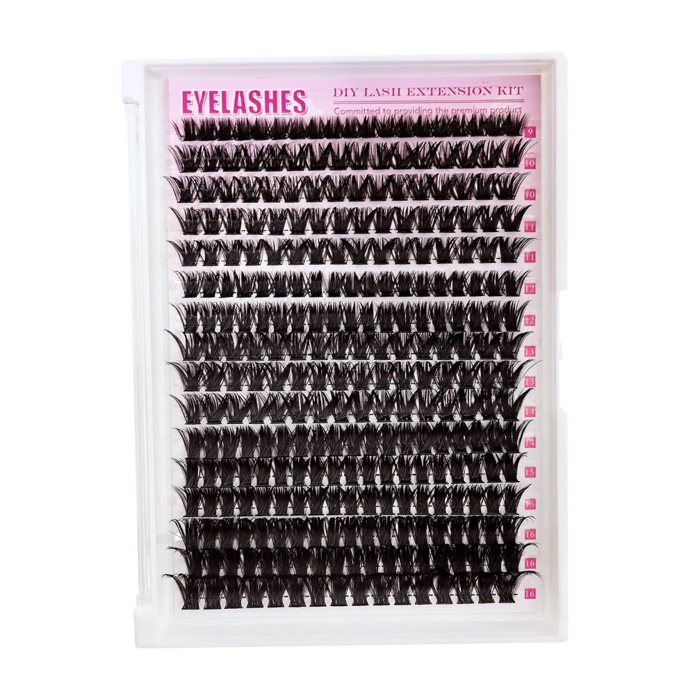Eyelash Extension Wispy - Natuurlijke Look Kunstwimpers Bond & Seal