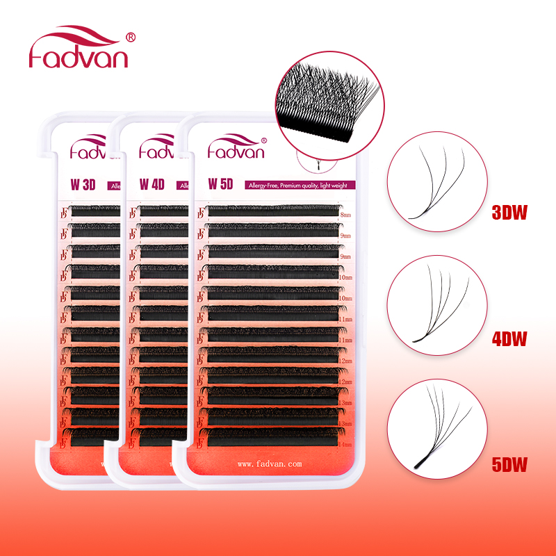 Eyelash Extension Logo - FADVAN W 3D 4D 5D 8-12/8-14mm