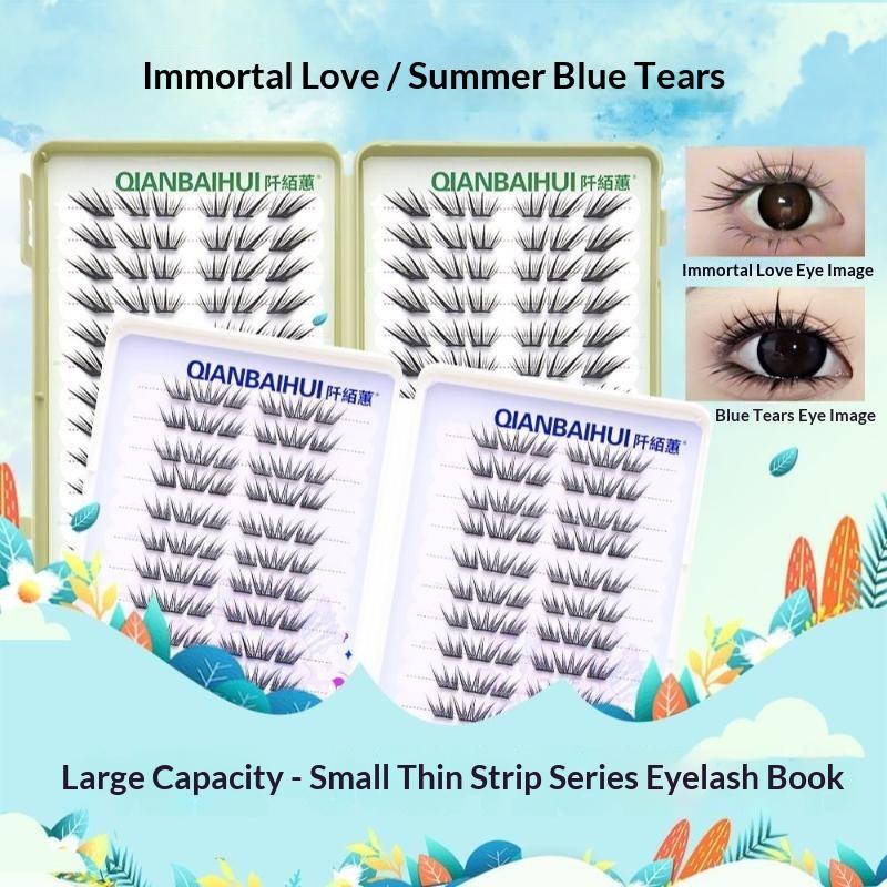 Eyelash Extension Fox Eye - Fox Eye Manga Cluster Wimperextensions Pluizig