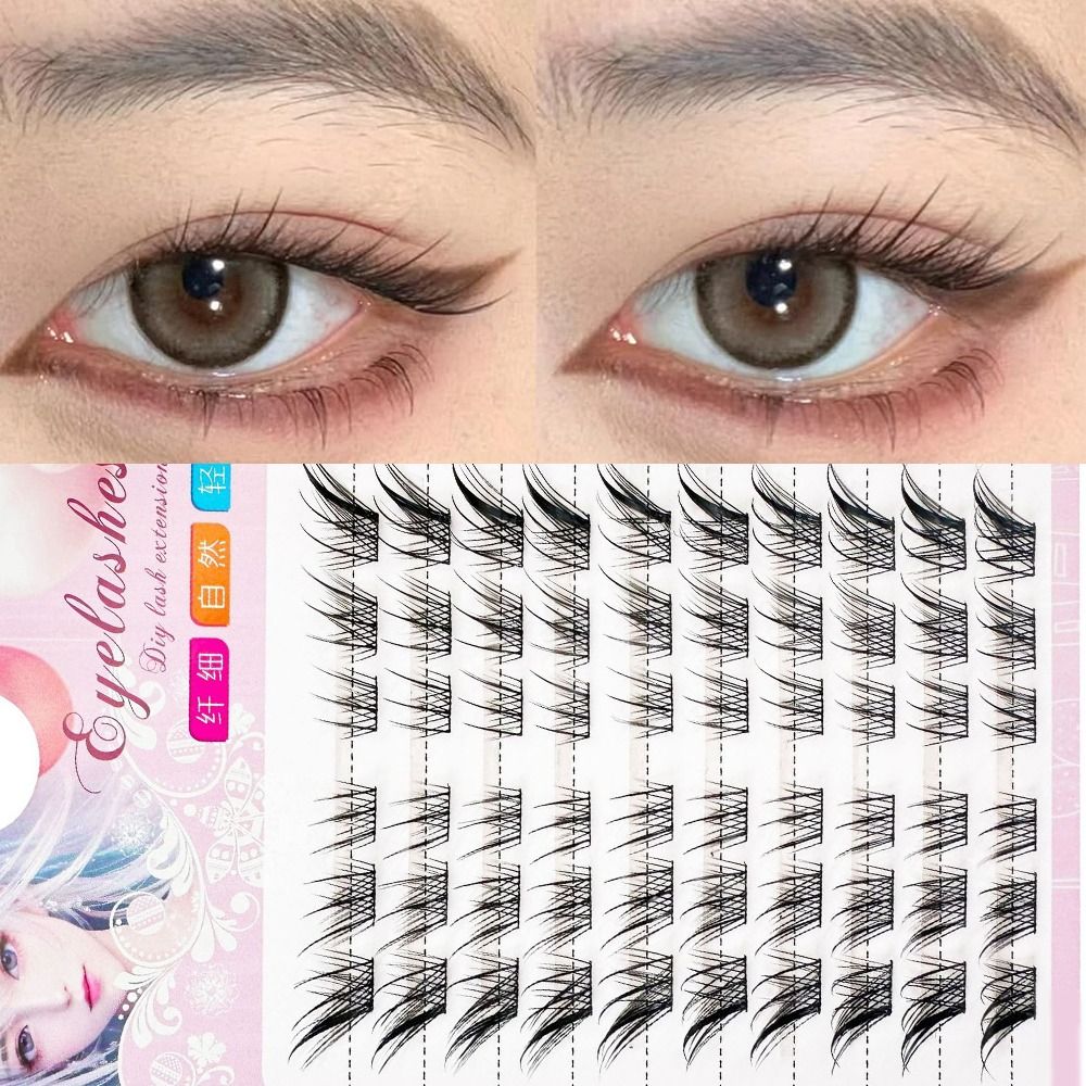 Eyelash Extension Fox Eye - Vrouwen Schoonheid 3D Cat Eye Clusters