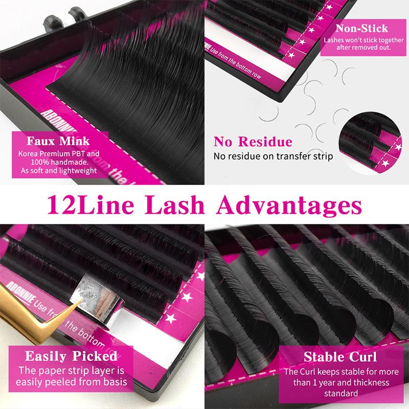 Wimperverlenging Individuele m - Eyelash Extension Volume Lashes recensie en prijs