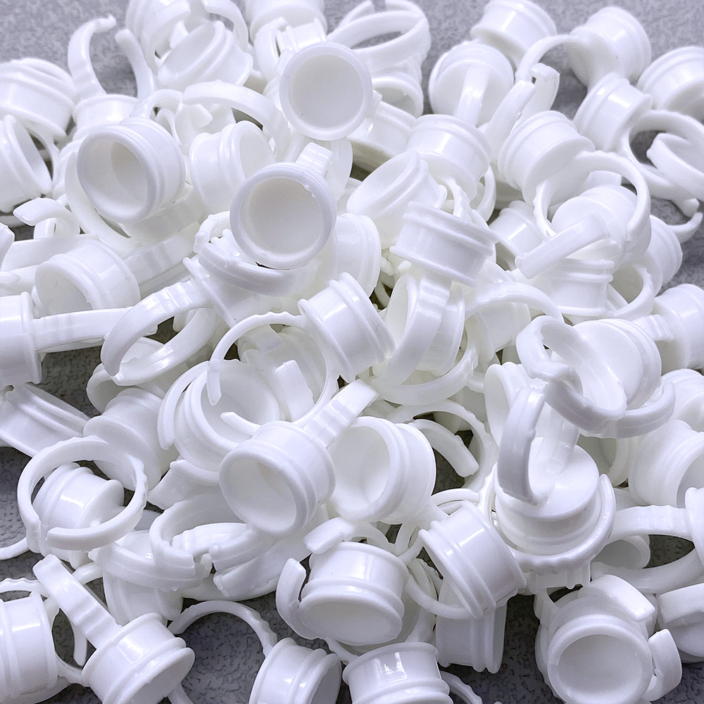 100 Stuks Wegwerp Lijm Ring Cu - Eyelash Extension Volume Lashes recensie en prijs