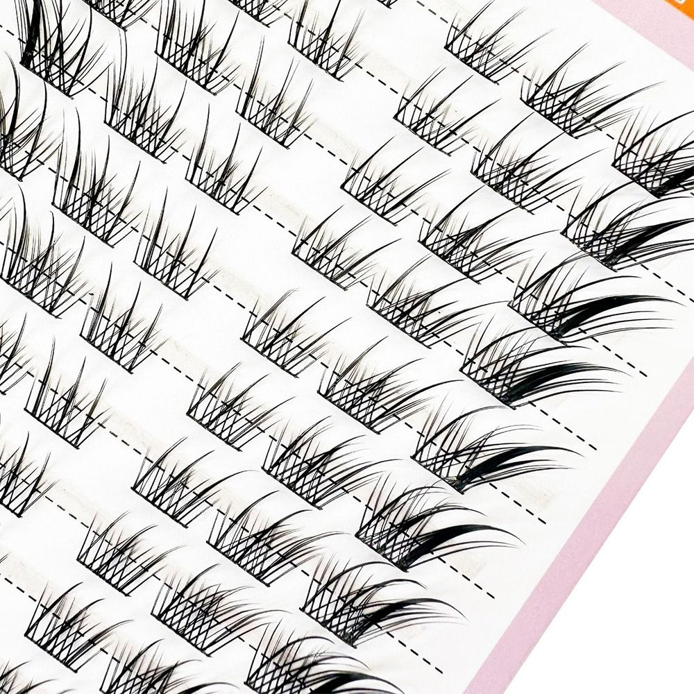 3D Cat Eye Clusters Wimpers Na - Eyelash Extension Fox Eye recensie en prijs