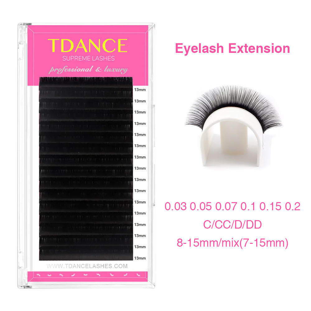 TDANCE Wimperverlenging 16 Rij - Eyelash Extension Russian Volume recensie en prijs
