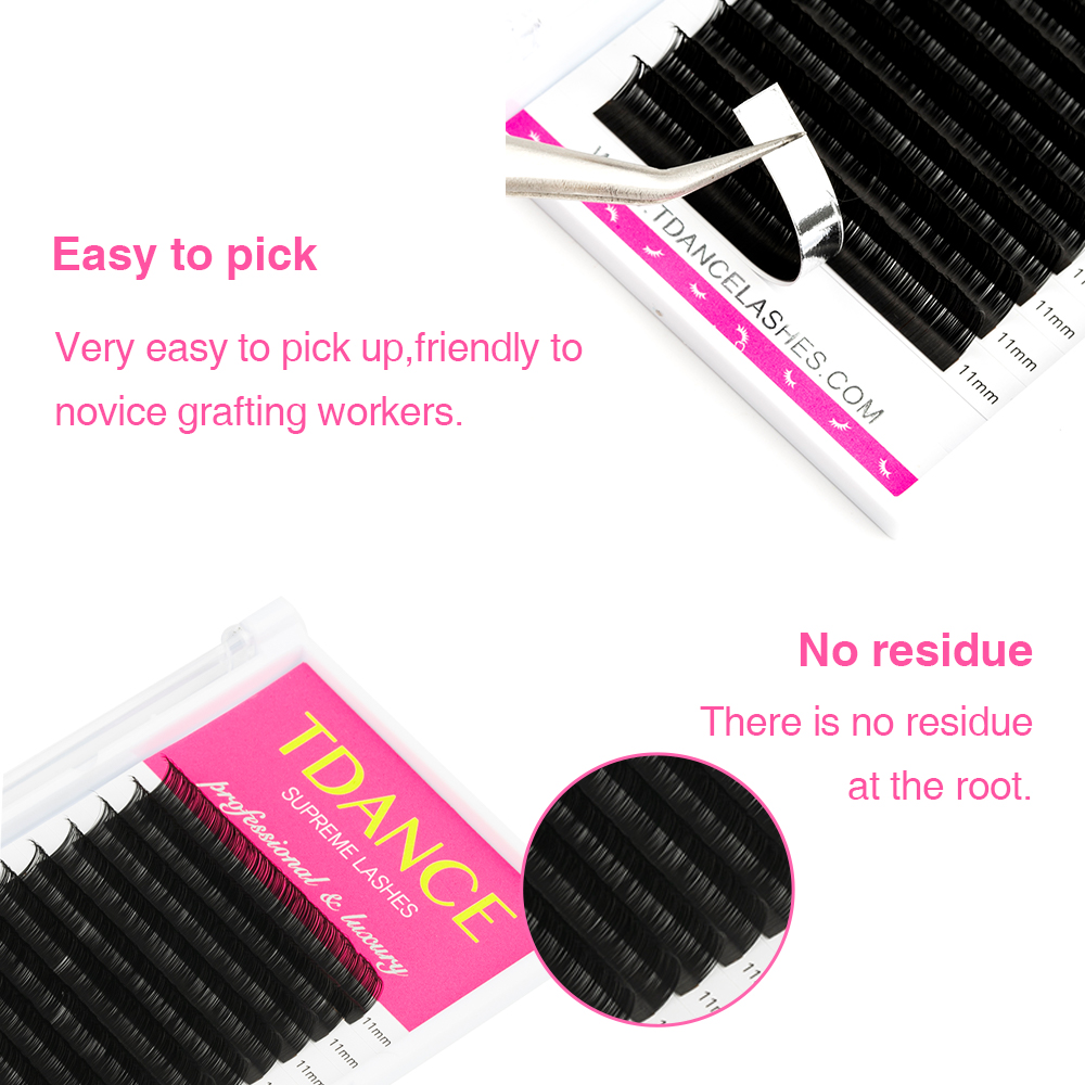 TDANCE Wimperverlenging 16 Rij - Eyelash Extension Russian Volume recensie en prijs