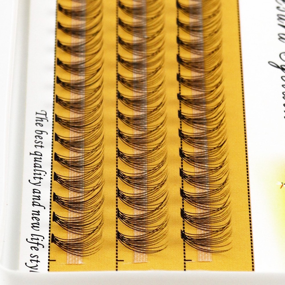 10D Faux Mink Wimperclusters R - Eyelash Extension Russian Volume recensie en prijs