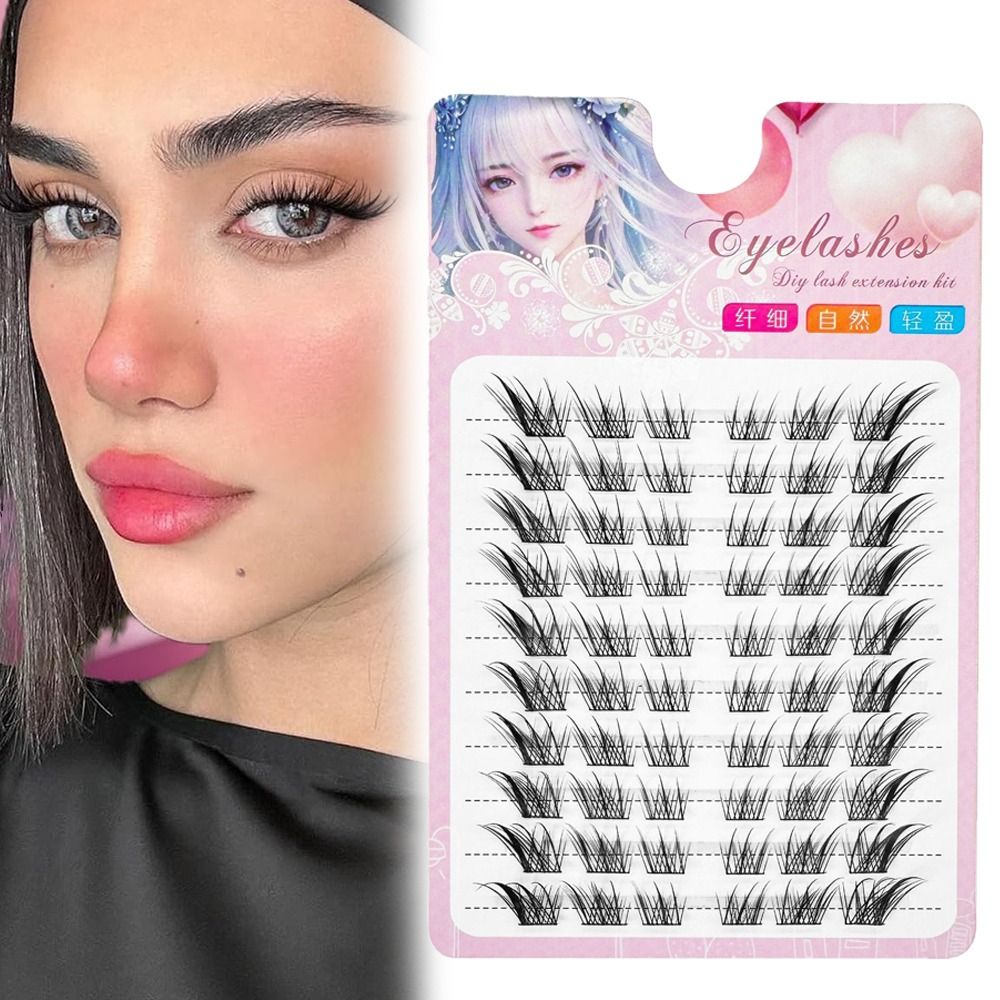 3D Cat Eye Clusters Wimperexte - Eyelash Extension Fox Eye recensie en prijs