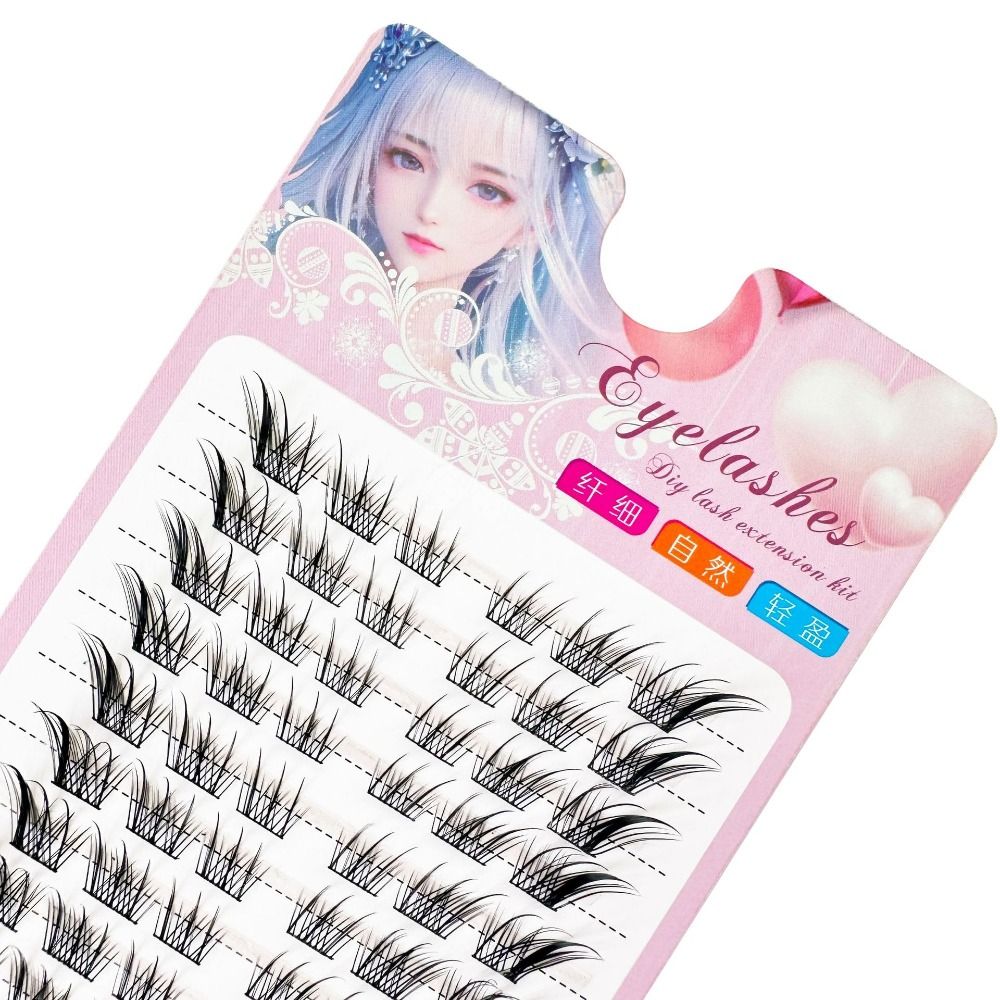 3D Cat Eye Clusters Wimperexte - Eyelash Extension Fox Eye recensie en prijs