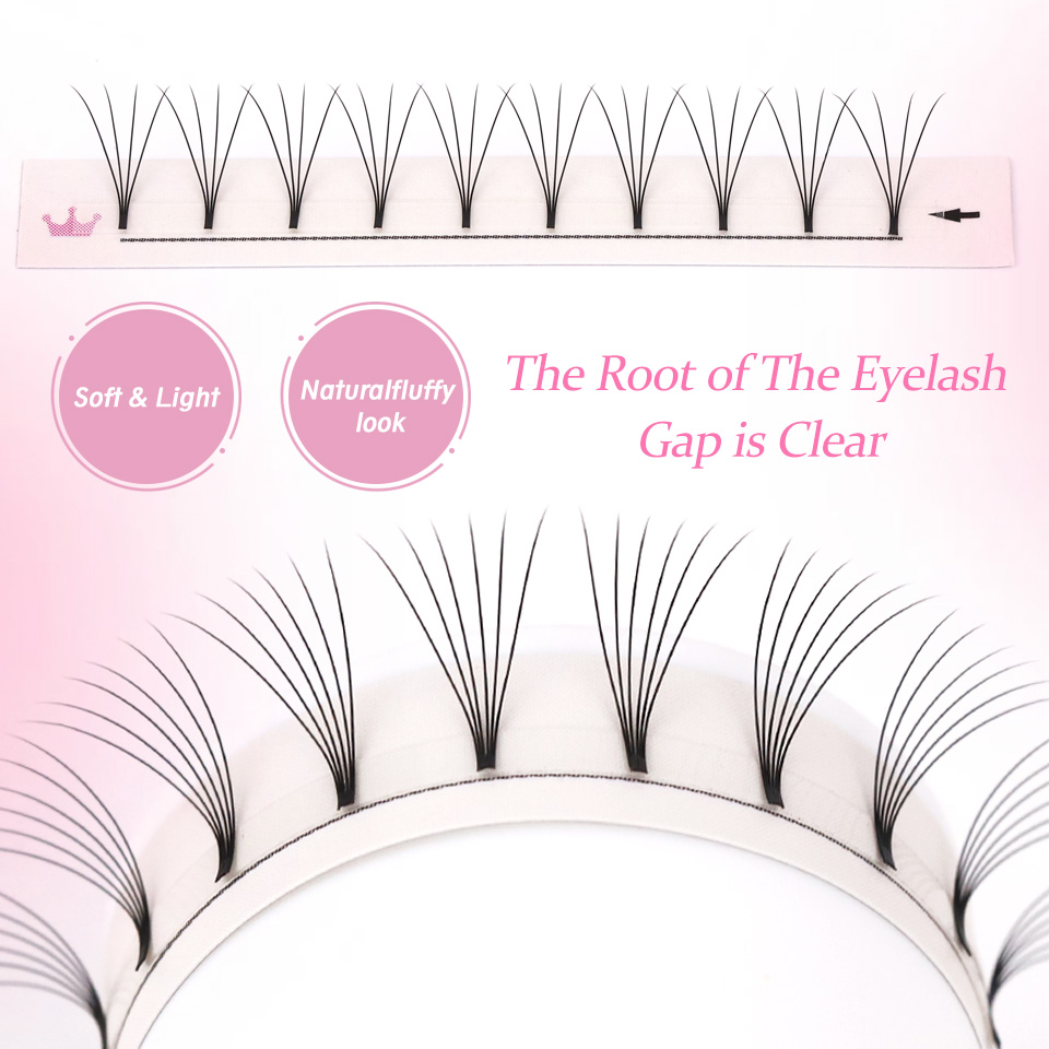 AGUUD Zachte Natuurlijke Prema - Eyelash Extension Russian Volume recensie en prijs