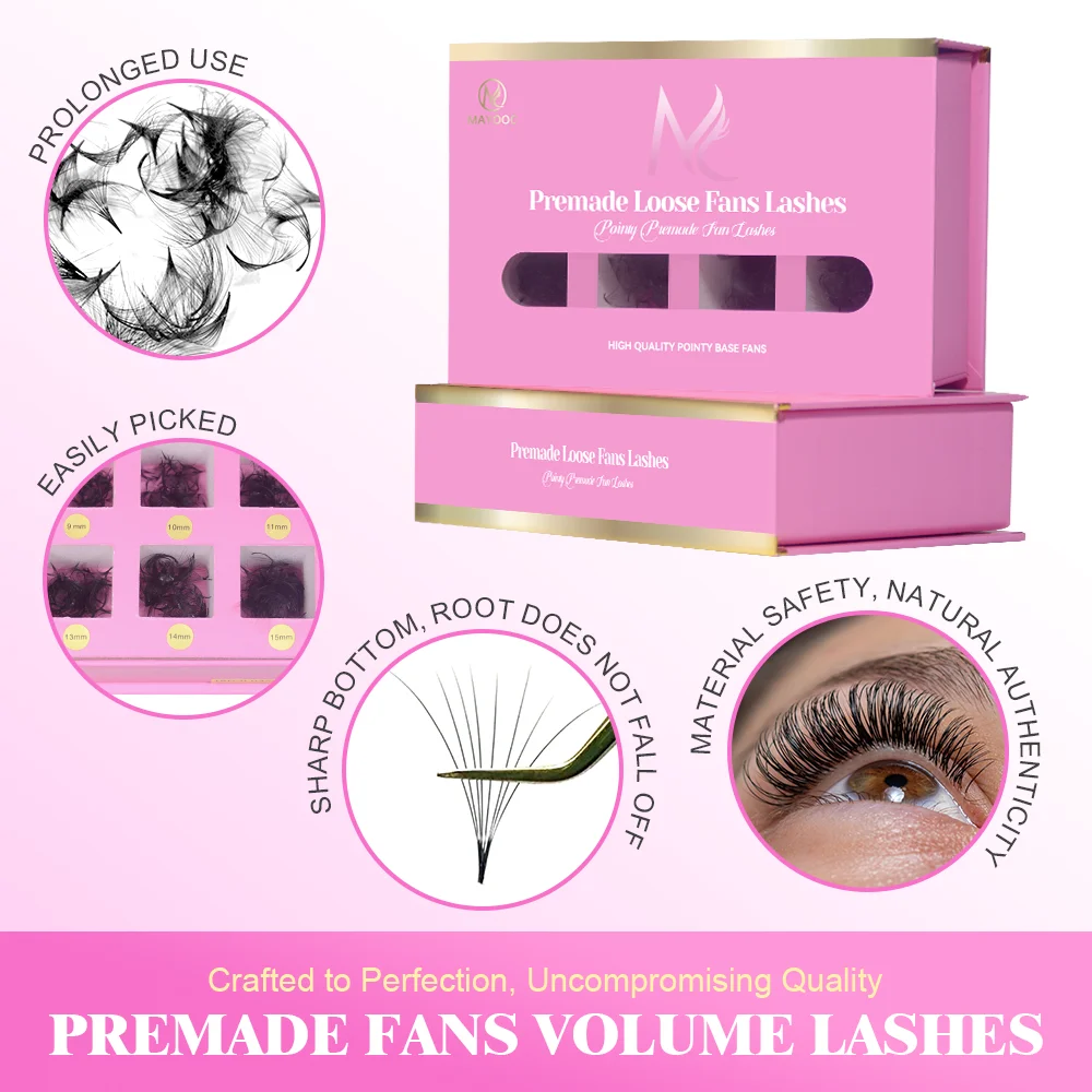 MAYOOC 800Fans Losse Fan Wimpe - Eyelash Extension Logo recensie en prijs
