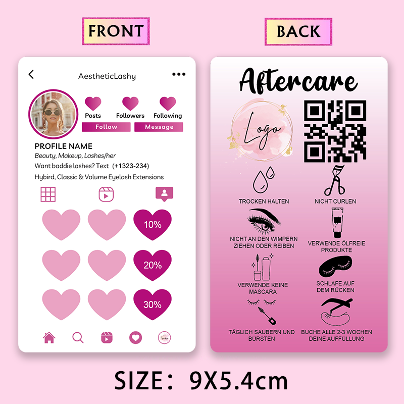 Aangepaste Lash Extensions ins - Eyelash Extension Logo Design recensie en prijs