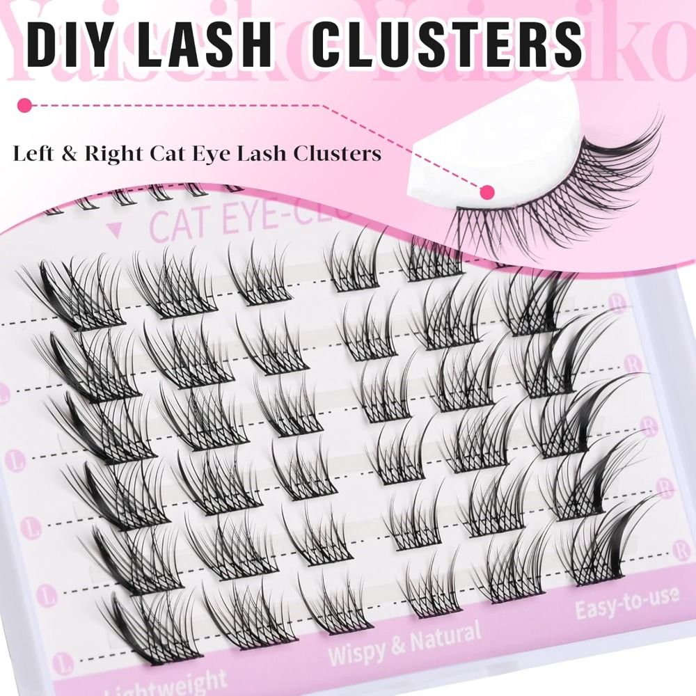 Nieuwe 3D Cat Eye Zelfklevende - Eyelash Extension Fox Eye recensie en prijs