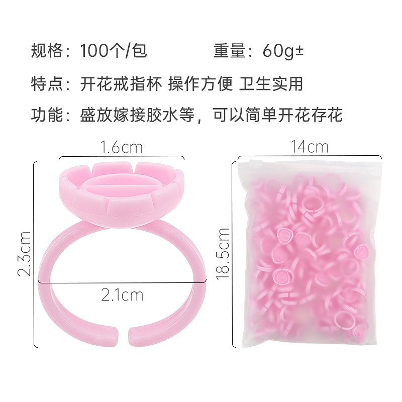 100 Stuks Wegwerp Wimperverlen - Eyelash Extension Volume Lashes recensie en prijs