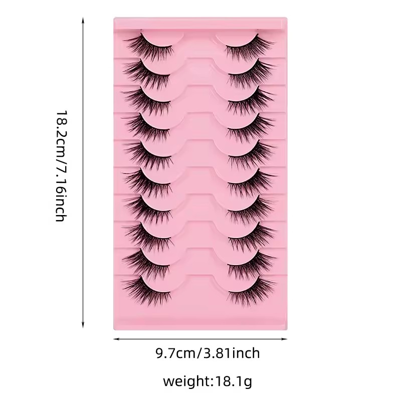 Goodobe Half Eye 10 Paar Natuu - Eyelash Extension Fox Eye recensie en prijs