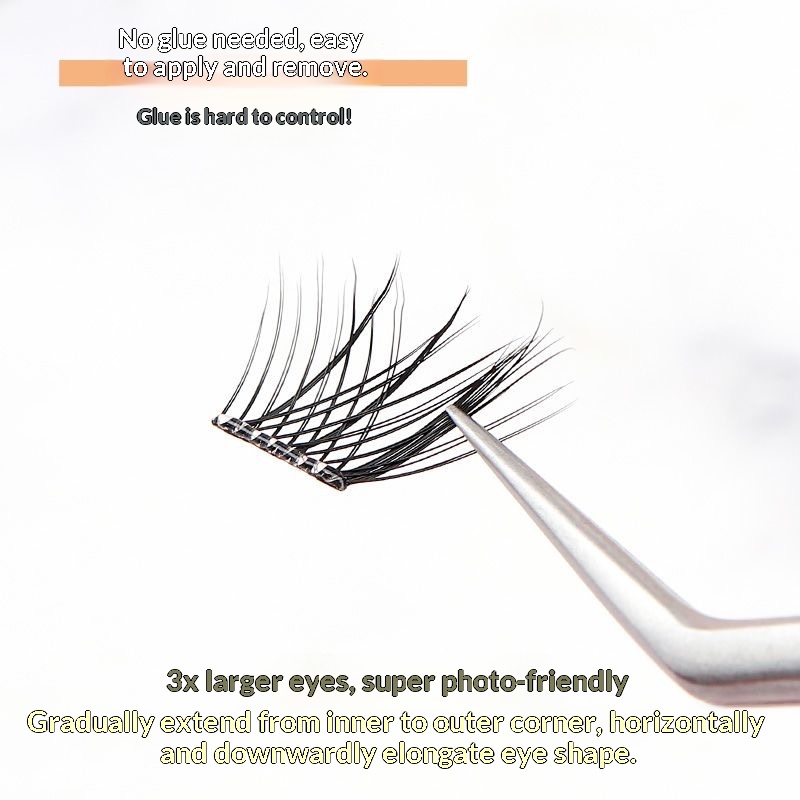 120 Clusters Geen Lijm nodig V - Eyelash Extension Fox Eye recensie en prijs