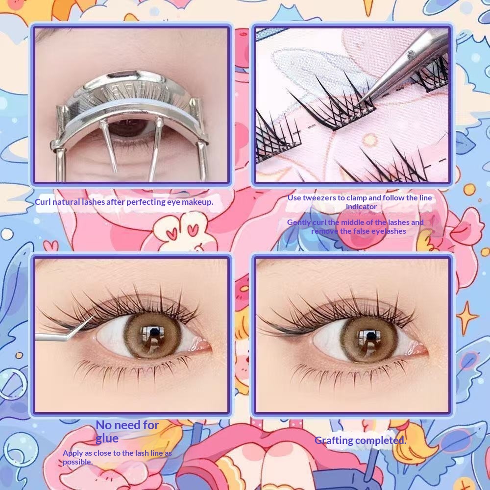 120 Clusters Geen Lijm nodig V - Eyelash Extension Fox Eye recensie en prijs