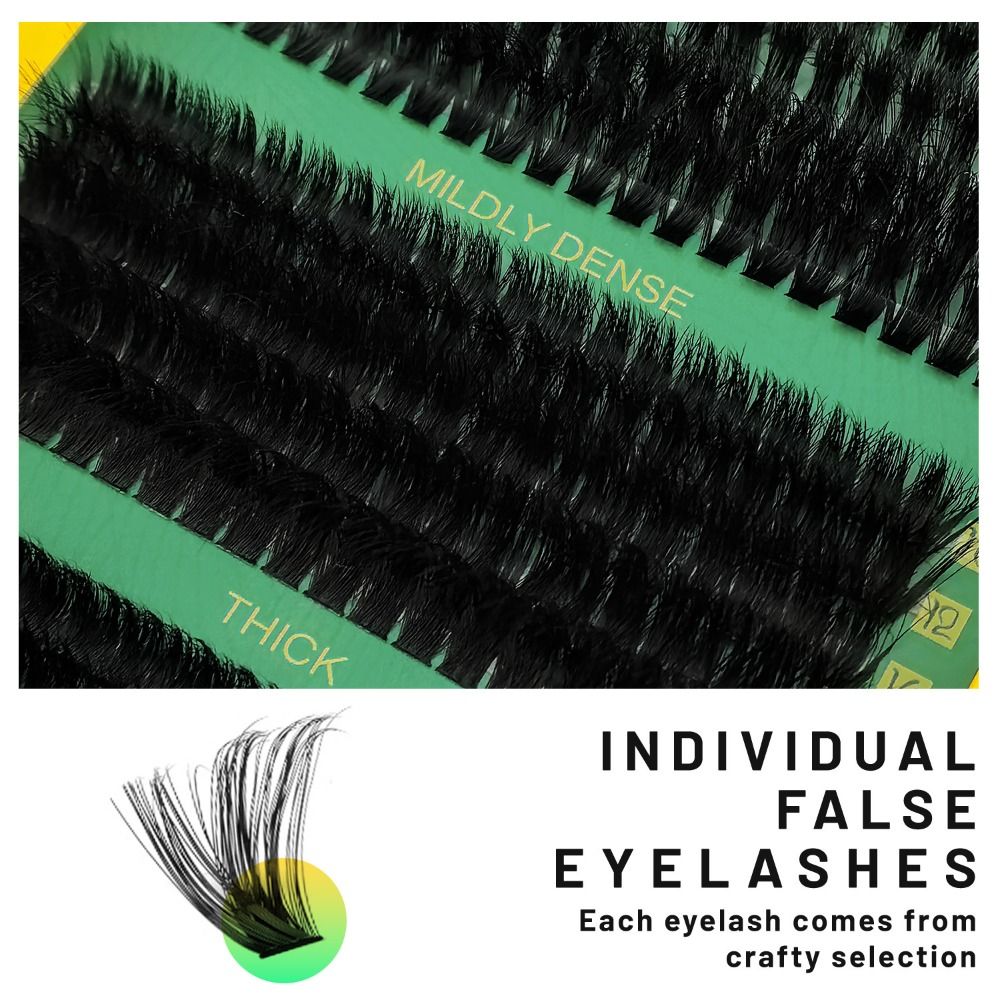 Natuurlijk uitziende valse wim - Eyelash Extension Wispy recensie en prijs