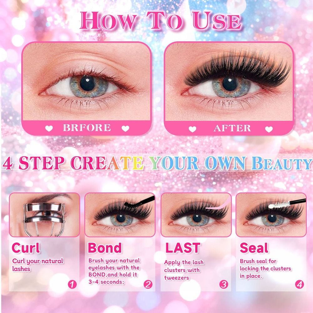 Natuurlijke look valse wimpers - Eyelash Extension Wispy recensie en prijs