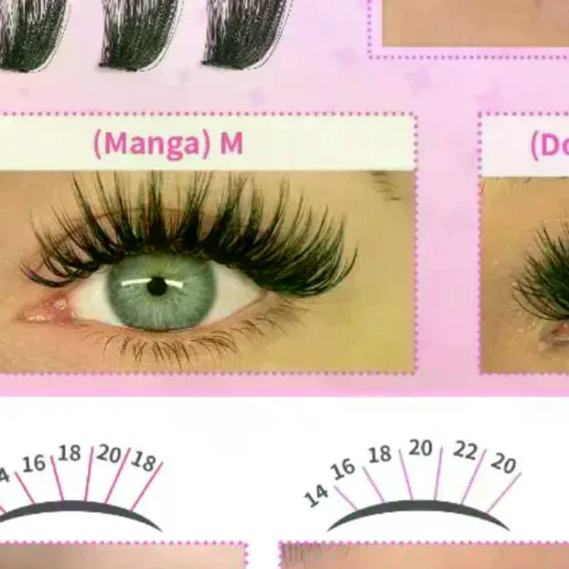 Wimperclusters Kit Wimper Spik - Eyelash Extension Volume Lashes recensie en prijs