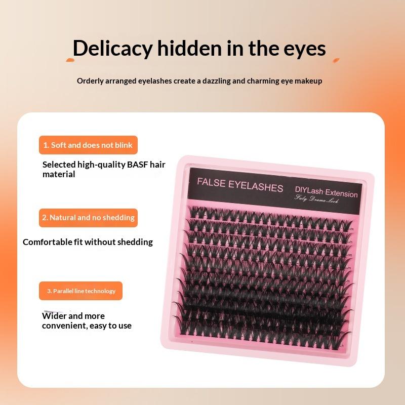 Nieuwe 10Row 140 Clusters Plui - Eyelash Extension Wispy recensie en prijs