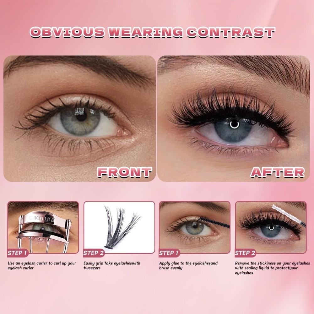 8-16mm Lange Kunstwimpers Natu - Eyelash Extension Wispy recensie en prijs