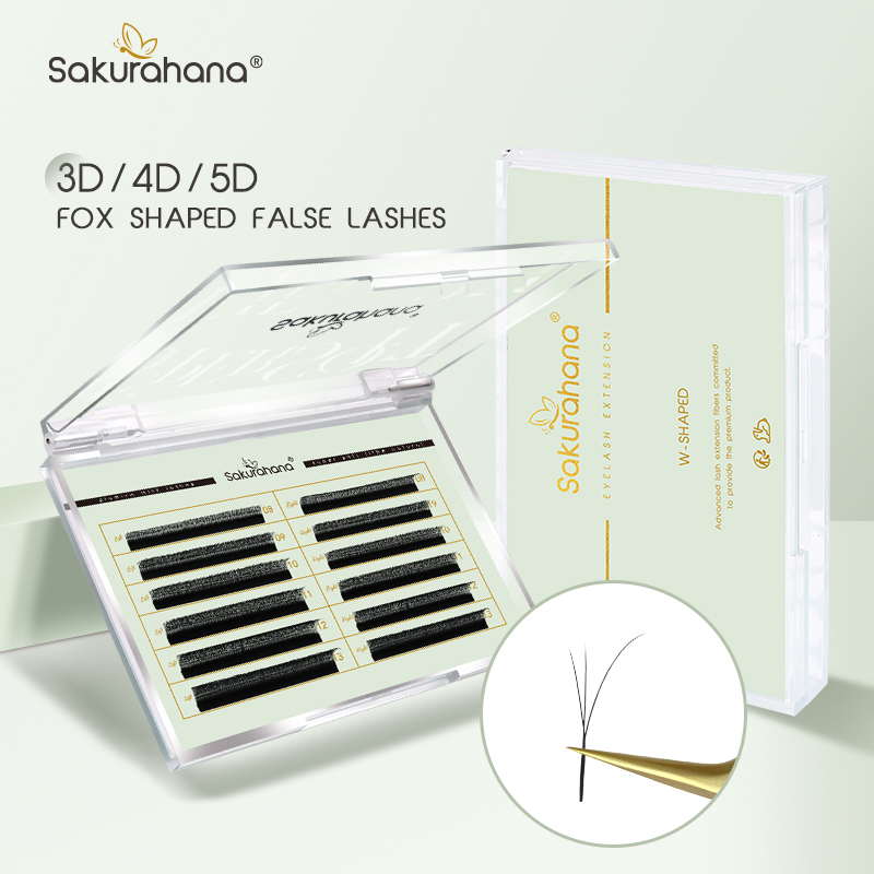 SAKURAHANA Fox 3D 4D 5D Vormig - Eyelash Extension Fox Eye recensie en prijs