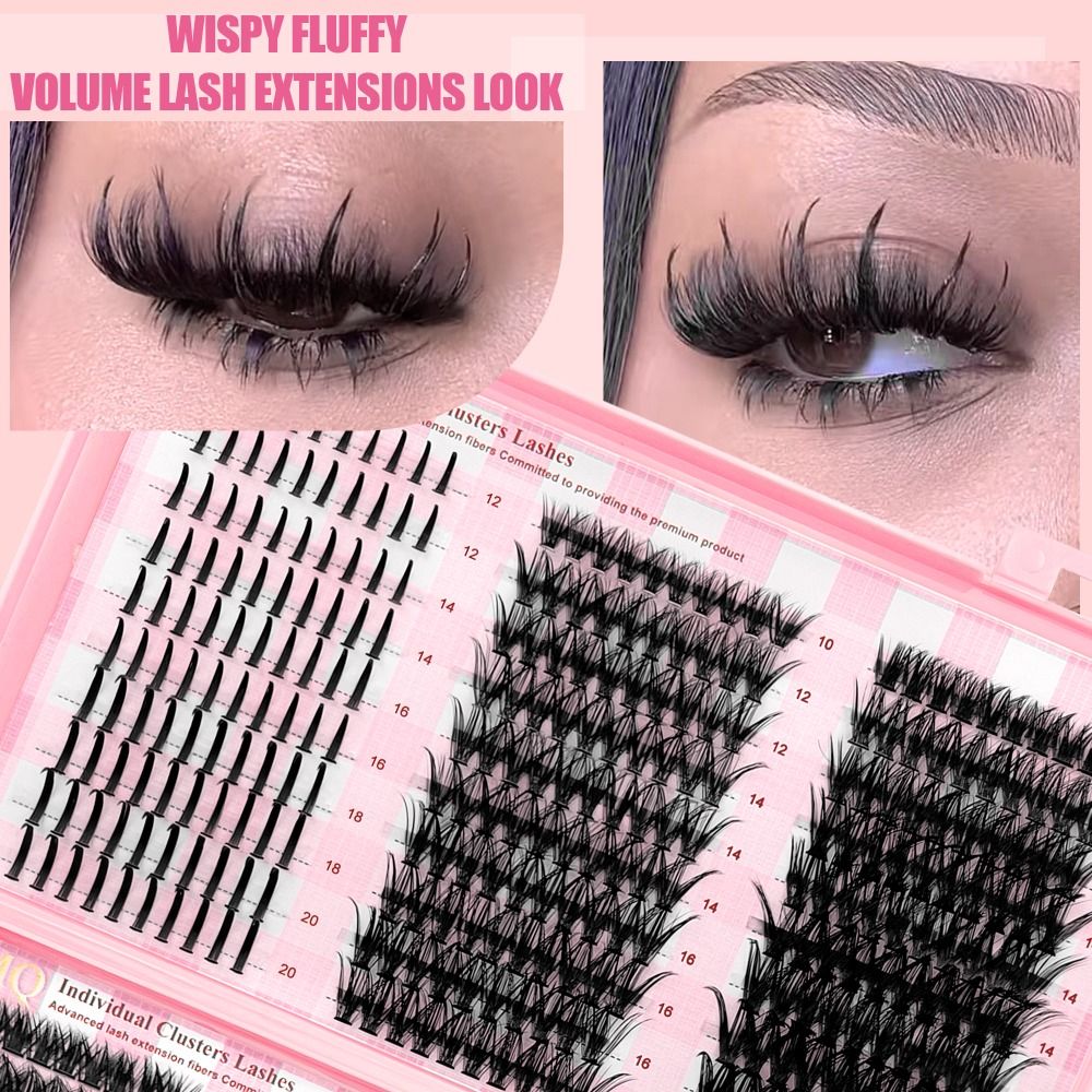 9-16mm Lange Kunstwimpers 3D V - Eyelash Extension Volume Lashes recensie en prijs