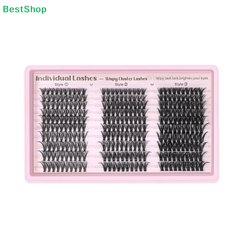 ✂ Cluster Wimperextensions, 30 - Eyelash Extension Wispy recensie en prijs
