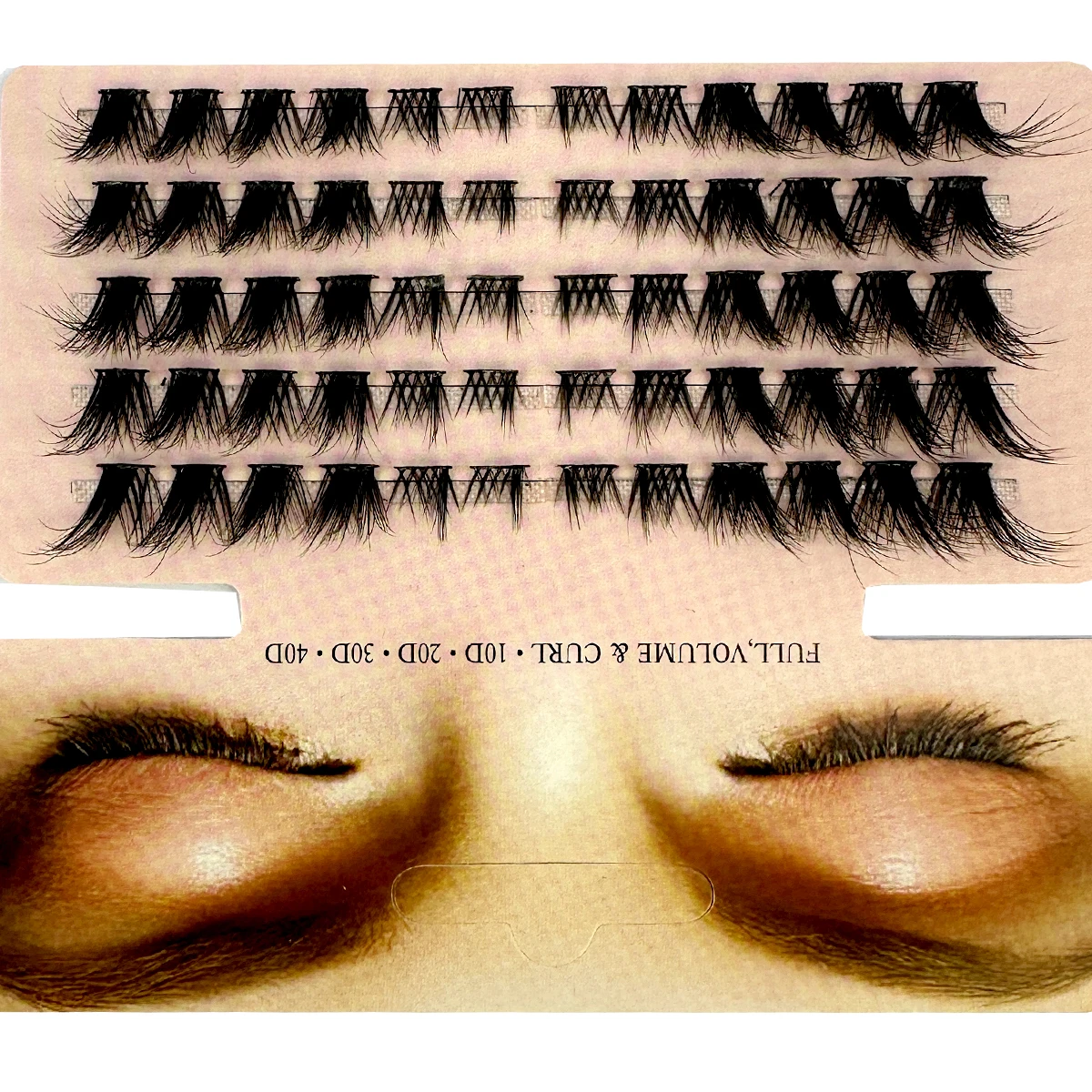 Mix 3D Fluffy Single Cluster W - Eyelash Extension Fox Eye recensie en prijs