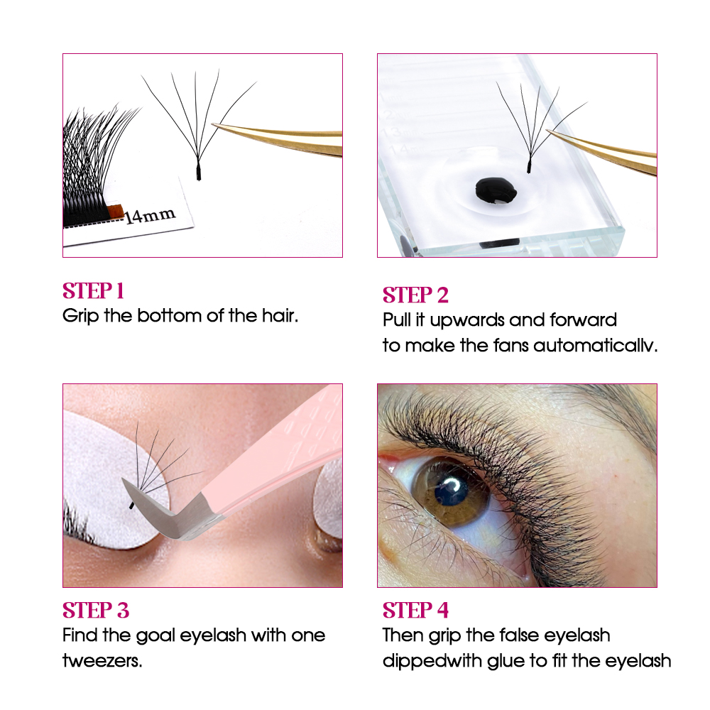 Fadvan 5D W-vormige wimpers zw - Eyelash Extension Logo recensie en prijs