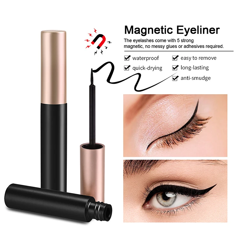 1/2 Stuks Zwarte Magnetische E - Eyelash Extension Eyeliner recensie en prijs